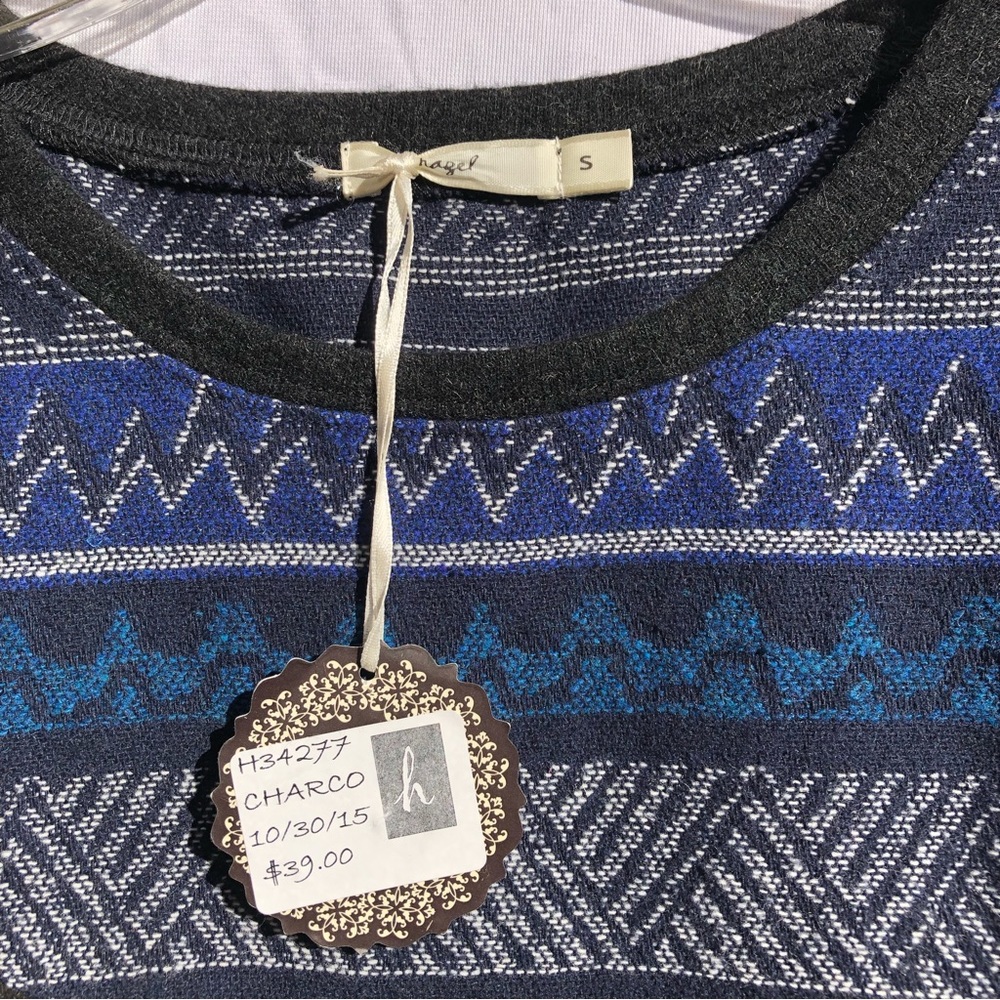 Anthropologie Hazel embroidered bohemian peasant top - Picture 3 of 3